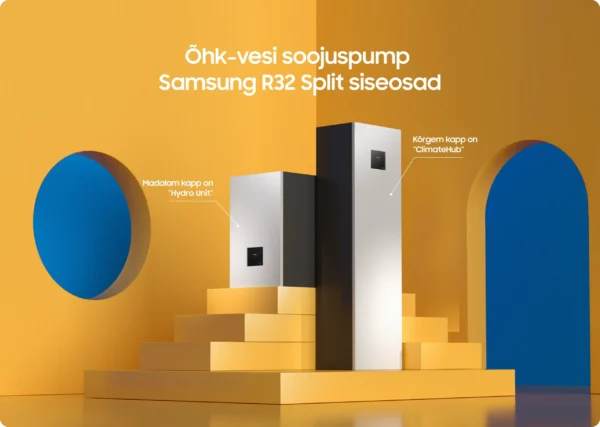 Õhk-vesi soojuspump SAMSUNG Split R32